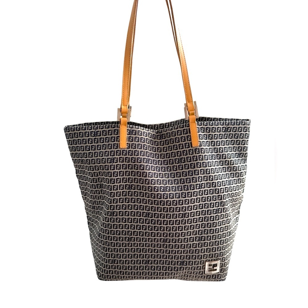 FENDI Zucchino Monogram‎ Canvas Tote Bag
Authentic - Y2K Vintage - Picture 5 of 15